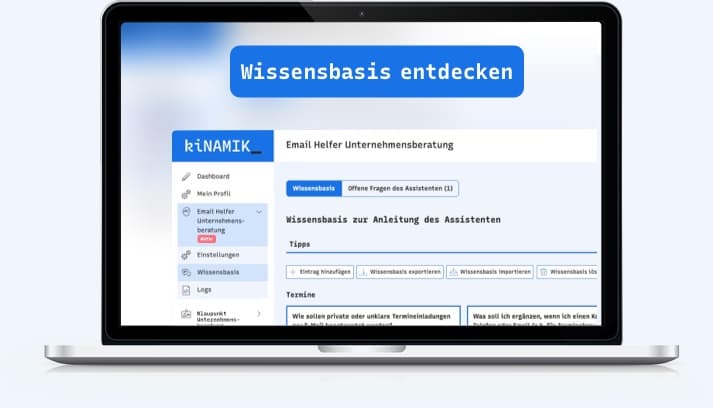 Kinamik Wissensbasis-Funktion